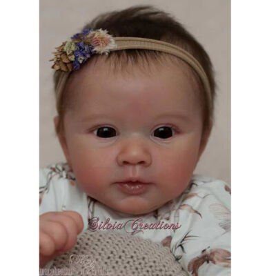 Reborn Kit Baby Doll Piper with COA Blank DIY Mold Lifelike Unpainted Kits Puppe