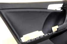 Fits 09-14 Acura TSX Faux Leather Door Panel Insert Cards Black
