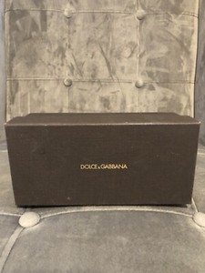 Dolce Gabbana Black Sunglasses Glasses Gift Storage Box 