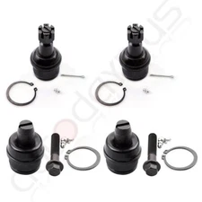 For 03-12 Ford E-450 Econ Super Duty Front Upper & Lower Ball Joint 4pcs Set Kit