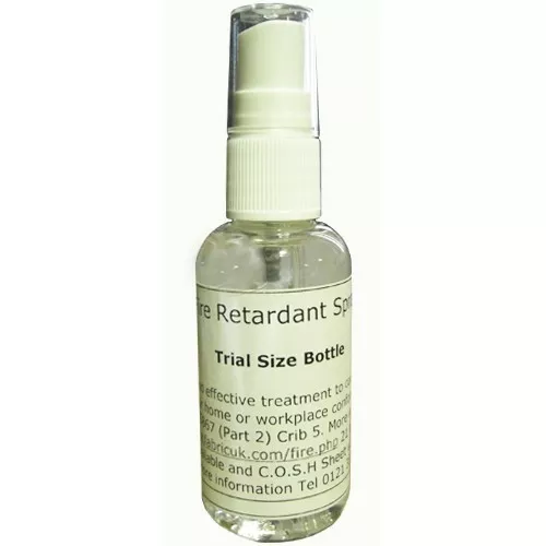 Spray ignífugo 750 ml 5 litros 25 litros tambor CON CERTIFICADO FUEGO FR TELA - Imagen 2 de 5