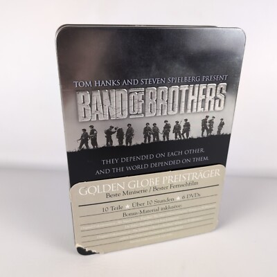 Band of Brothers Steelbook 6 Blu-Rays Bonus Material Tom Hanks Steven Spielberg