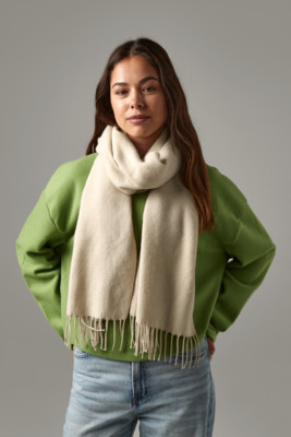 Oversize Schal Beechfield Winter warm klassisch gewebt uni Quaste Halstücher