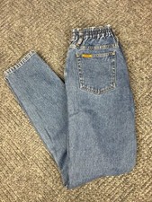 Vintage Jordache Jeans Elastic Waistband Women's Size 25x32 Blue Adult NOS