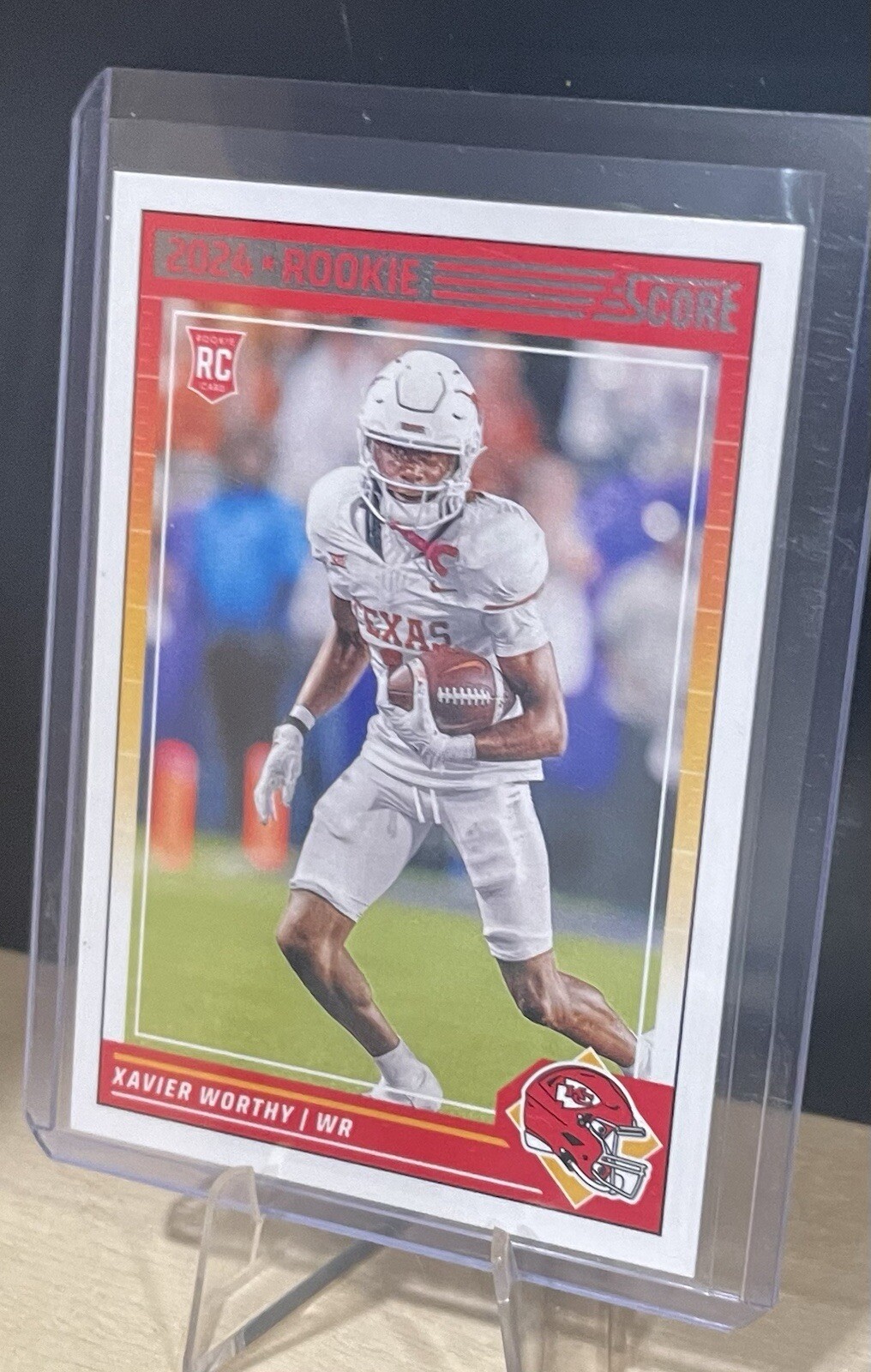 2024 Score - Rookies Scorecard #324 Xavier Worthy (RC)