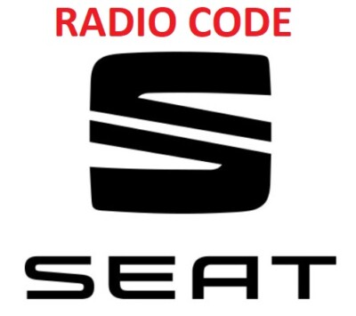 SEAT Radio CODE Decode Alana Altea Aura Ibiza Leon RNS 315 RCD ALL MODELS
