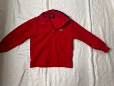 Polo By Ralph Lauren Childrens Red Sweater Sz S 5 Vintage