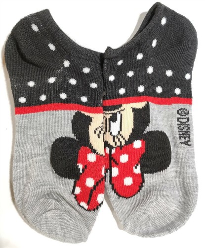 NEW Girls SMALL 6-10.5 Disney Minnie Mouse 6-Pair No Show Socks Cute Kids Gift - Picture 7 of 7