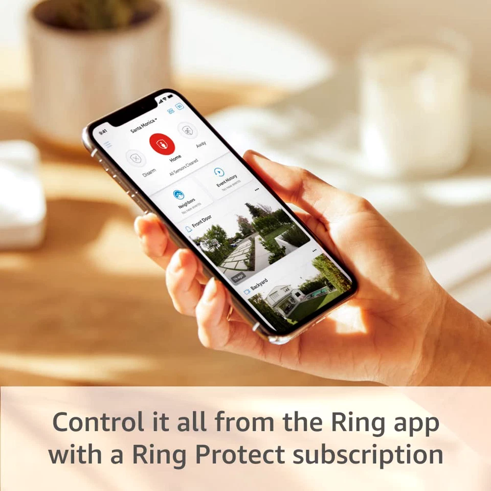 NEW Ring Alarm 5-Piece Security Kit 2nd Gen Home security System Works w/ Alexa - Image 3 of 4