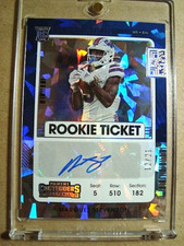 2021 Marquez Stevenson Contenders Rookie Ticket Autograph Cracked Ice RC /21 🔥