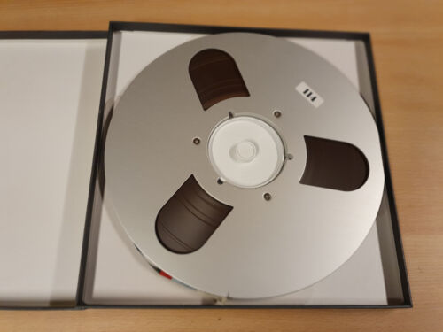 10" (26,50 CM) METAL REEL TAPE BASF LPR 35 IN ORIGINAL BOX #528 - Foto 3 di 3