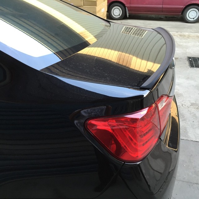 Glossy Black SG Type Rear Trunk Lip Spoiler Wing for 2001 2006 Lexus