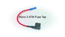 50 Micro3 Blade Fuse Inline Tap Holder 16 AWG - Add A Circuit includes 5a fuses 