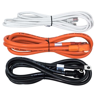 Pylontech langes Batteriekabel Set 2 Meter gecrimpt mit RJ45 BMS Kommunikation