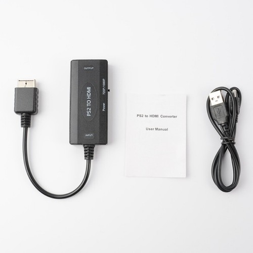 Für Sony PS1/PS2 zu HDMI Adapter Kabel Spielkonsole Audio Video Konverter Kabel - Bild 5 von 6
