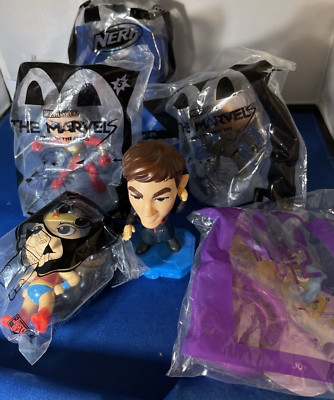 Mcdonald s Happy Meals Toys The Marvels Inside Out 2 Mega Dave Nerf Burger King