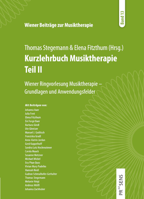 Thumbnail - Thomas Stegemann; Elena Fitzthum / Kurzlehrbuch Musiktherapie Teil 2
