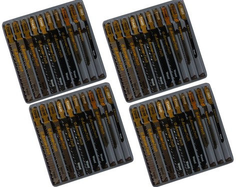 25-teiliges Stichsägeblätter Set HUAREW - 5 Modelle T-Schaft Für Holz & Metall