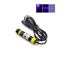 Focusable Violet Blue Laser Lights 405nm 300mw Dot/Line/Cross Laser Module