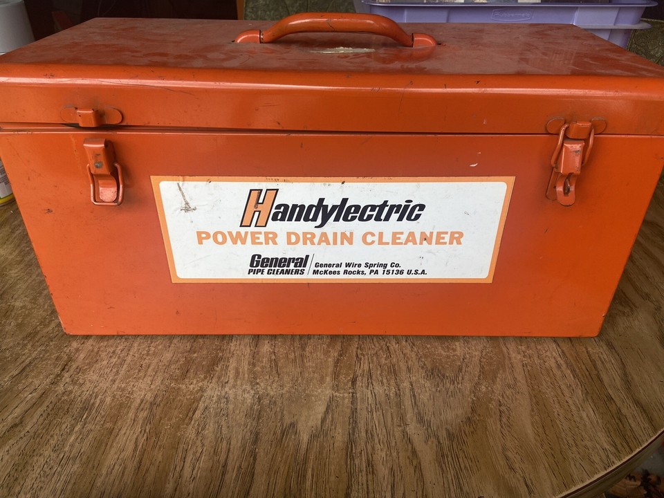 General wire Handylectric Power Drain Cleaner Machine eBay