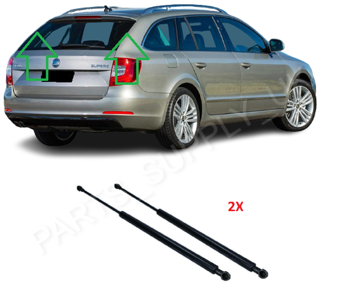 NEW FOR SKODA SUPERB 3T 08-15 ESTATE 2X TAILGATE BOOT STRUTS PAIR GAS