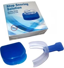 Anti Snore Mouthpiece Aid Stop Snoring Set Snore Stopper Device - Ships from USA