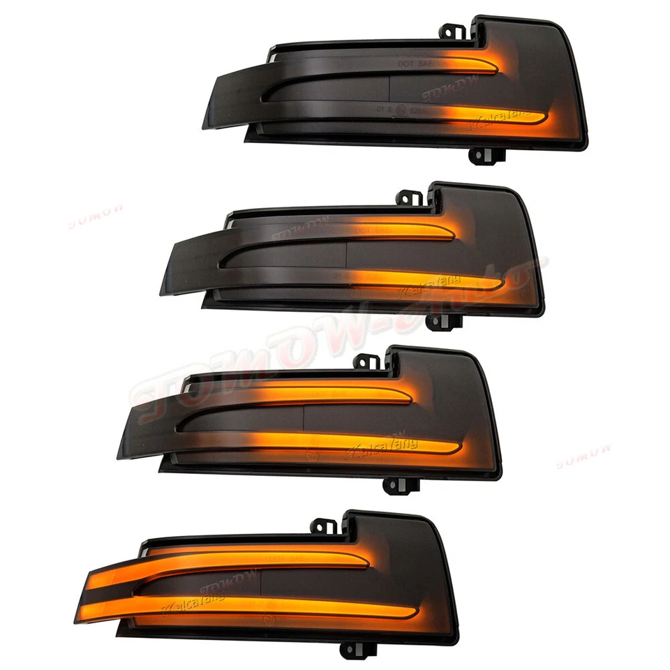 For Benz W166 MLClass W251 RClass W463 LED Dynamic Rearview Turn Signal Light — 第 4/4 张图片