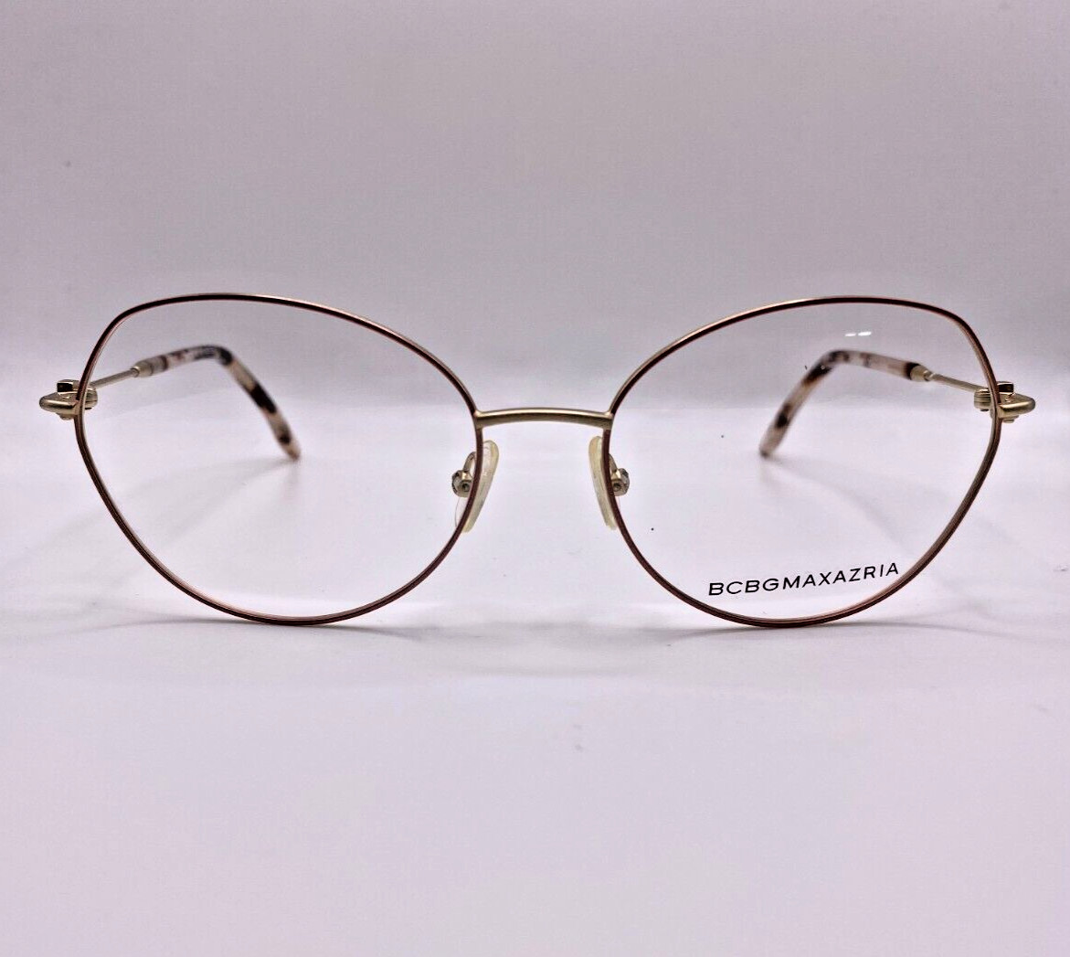 Металлическая оправа для оптических очков BCBGMAXAZRIA Moira из розового золота 54-16-135