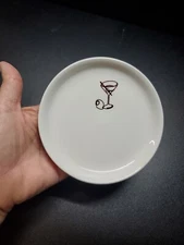 5" Small Martini Olive Appetizer Plate Coaster Ashtray Shonfeld’s USA Inc