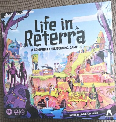 Hasbro Gaming Life In Reterra Board Game Sealed A Community (Re)Building Game 