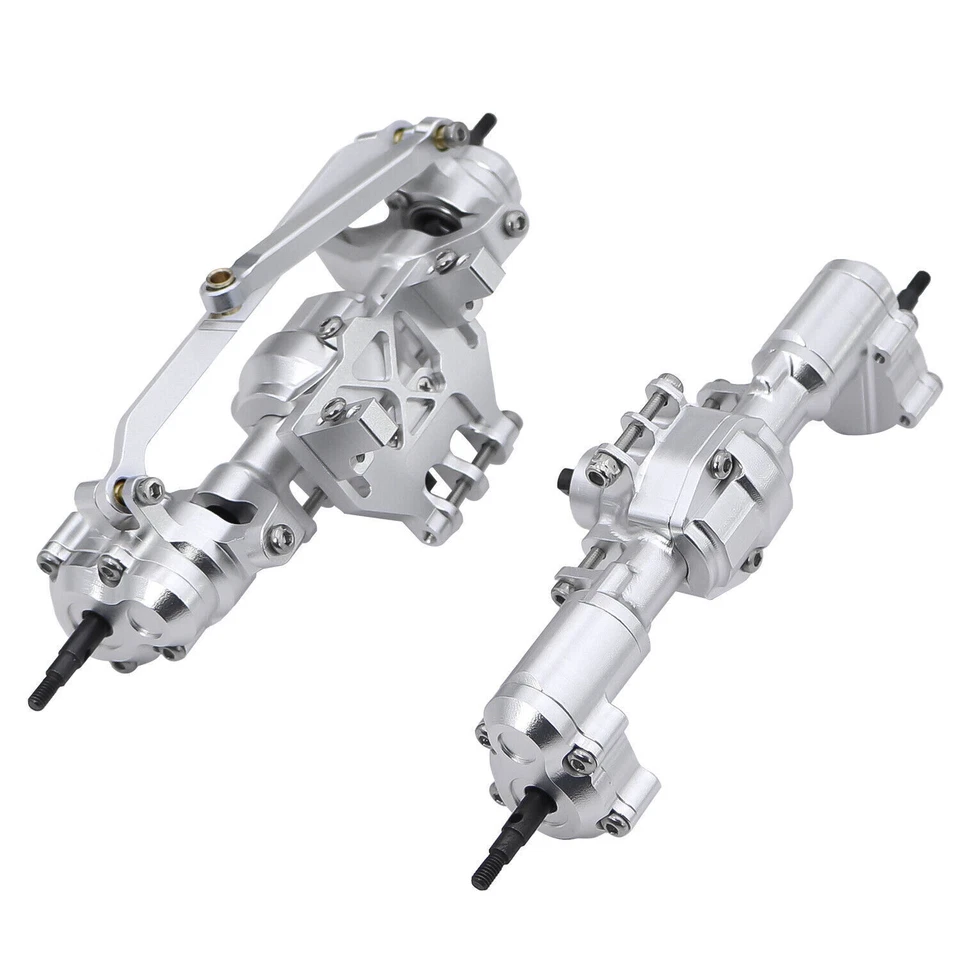 CNC Alu Front Rear Axle w/ Servo Mount Kit For 1/18 RC Crawler Redcat Ascent 18 - Image 4 of 4