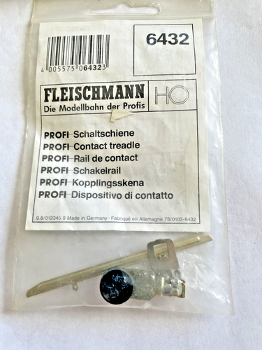Rail contact Assy. Track connectors "HO" Gauge Fleischmann 6432 6403 - Picture 2 of 4