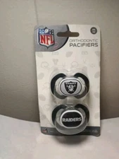 Baby Fanatic RAIDERS Officially Licensed NFL Pacifire 2-pack