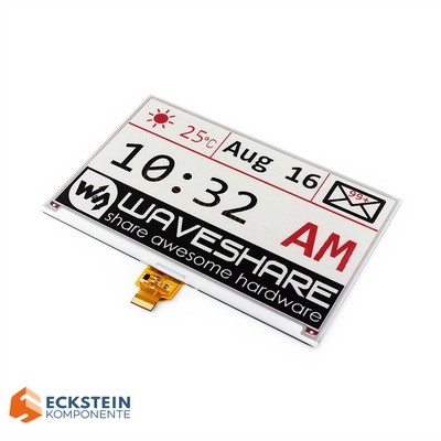 Waveshare 7.5 Zoll E-Paper (B) E-Ink Raw Display ohne PCB 800x480 SPI Dreifarbig