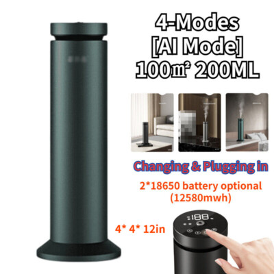 200ml Fragrance Diffuser Intelligent Fresh Air Aroma Scent Machine Essential