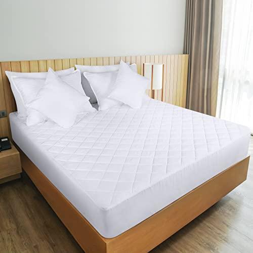 Almohadilla de colchón acolchada para ropa de cama Utopia (completa) - colchón elástico ajustado - Imagen 6 de 7