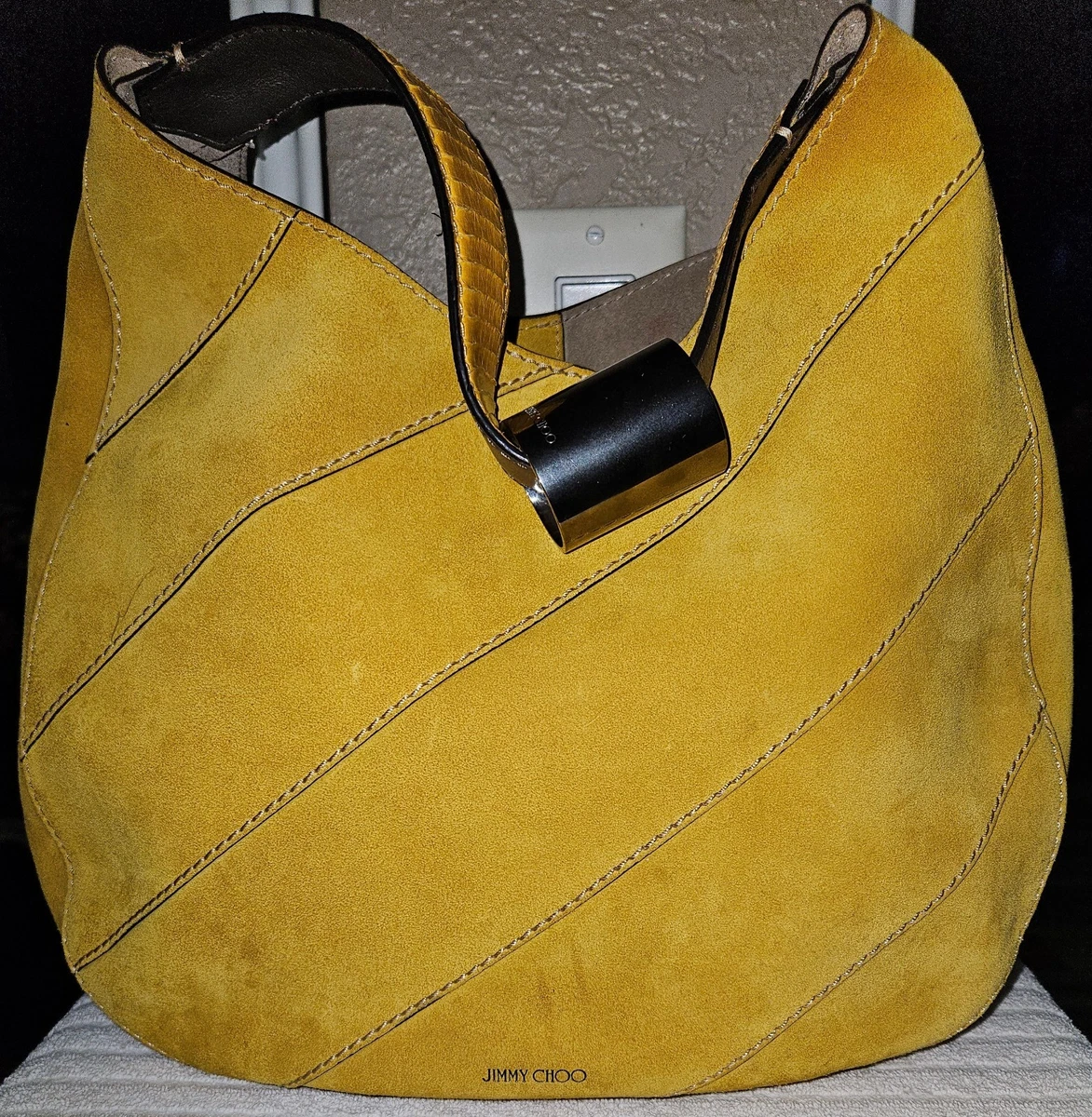Jimmy Choo Yellow Bags & Handbags for Women for sale | eBay