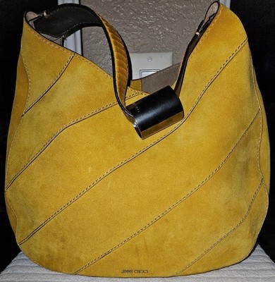 Jimmy Choo Suede Hobo Bag