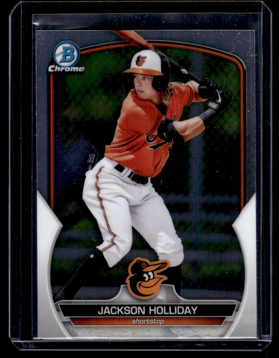 2023 Bowman Chrome Prospects Jackson Holliday Baltimore Orioles #BCP-20