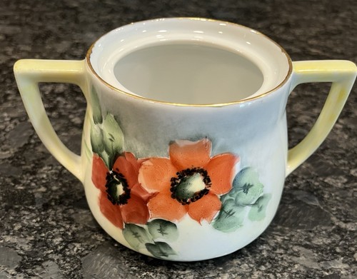 Krister KPM Amapola Florals Azúcar y Crema con Tapa con Tazón Noritake Nippon a Juego - Imagen 15 de 19