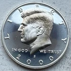 2000-S Kennedy Half Dollar Proof 90% Silver-INV#8718