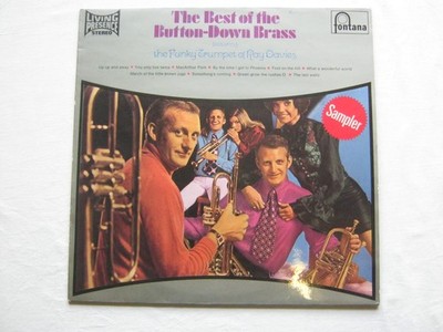 Button Down Brass The Best Of The Button Down Brass LP Fontana SFXL56 EX/EX 1...