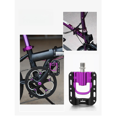 9/16 Zoll Aluminium Klapppedale für Brompton für Dahon effizientes Treten