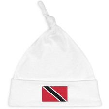 'Trinidad  Tobago Flag' Baby Beanie Hat BH00008808 