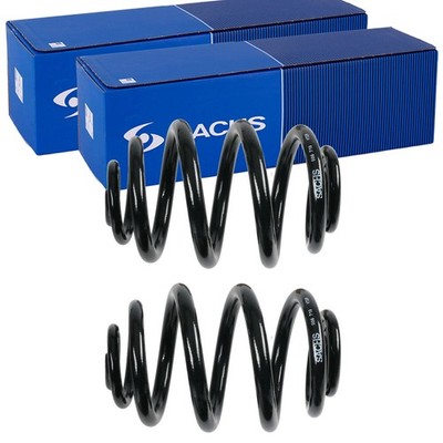 2X SACHS FAHRWERKSFEDERN HINTEN PASSEND FÜR BMW 3 LINKS+RECHTS