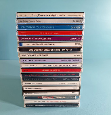 18x Jo Cocker Musik CD Sammlung ua Night Calls, Definite, No Ordinary World
