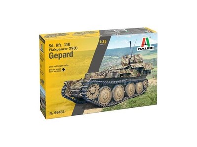 Italeri - Sd. Kfz. 140 Flakpanzer 38(t) Gepard, 1/35, 96461