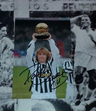 AUTOGRAFO FOTO HAND SIGNED Pavel Nedved Ballon D or Legend MAGLIA JUVENTUS JUVE