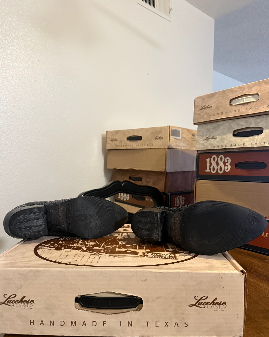 Lucchese 9.5D – Handmade Python Boots, 2002, Grea… - image 5