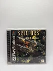 Spec Ops: Stealth Patrol (PlayStation 1 PS1) CIB COMPLETE & TESTED